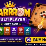 在线卡罗姆棋多人对战游戏 Unity完整源码｜Carrom Online – Unity Source Code