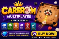 在线卡罗姆棋多人对战游戏 Unity完整源码|Carrom Online – Unity Source Code