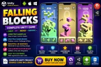 Falling Blocks – Complete Unity Game