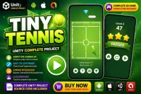 Tiny Tennis – Unity Source Code 迷你网球无限挑战游戏 Unity完整源码