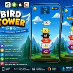 小鸟堆塔挑战 Unity完整源码|Bird Tower Stack – Unity Source Code