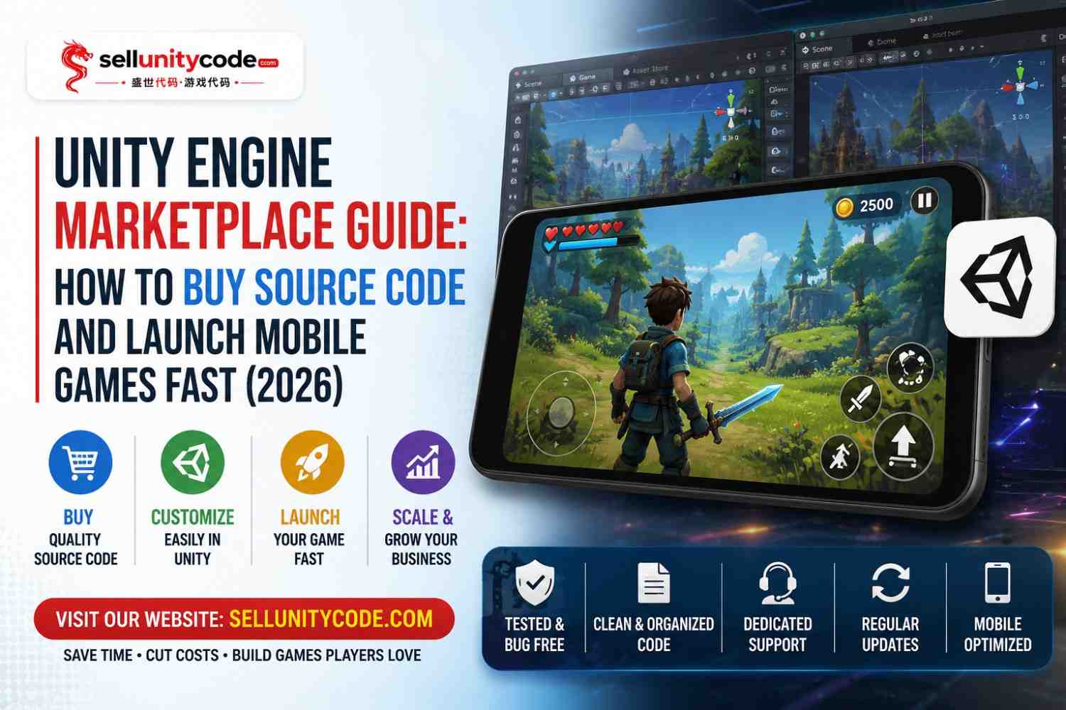 Unity Engine Marketplace Guide: How to Buy Source Code and Launch Mobile Games Fast (2026)