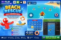 Beach Rescue – Unity Source Code 海滩救援路径益智游戏 Unity完整源码