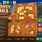 铁路交叉益智游戏 Unity完整源码｜Crossy Rails – Unity Source Code