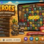 Hero —— 一款基于 Unity 开发的沙漠探险主题三消游戏。