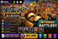 王国重生塔防进攻策略游戏 Unity完整源码｜Kingdom Reborn – Unity Source Code