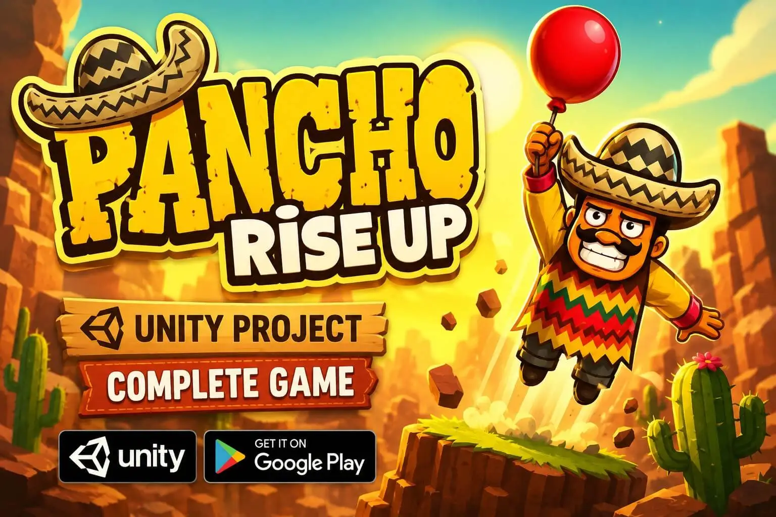 保护潘乔气球防御游戏 Unity完整源码|Protect Pancho’s Balloons – Unity Source Code