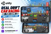 极限漂移赛车模拟器 Unity完整源码｜CarX Drift Racing – Unity Source Code