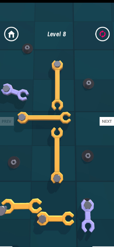 Wrench Unlock – Unity Source Code 扳手解锁机械益智游戏 Unity完整源码 - Image 5