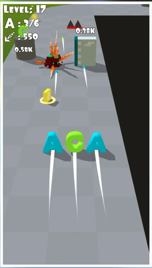 字母攻击射击益智游戏 Unity完整源码|Letter Attack – Unity Game Template - Image 13