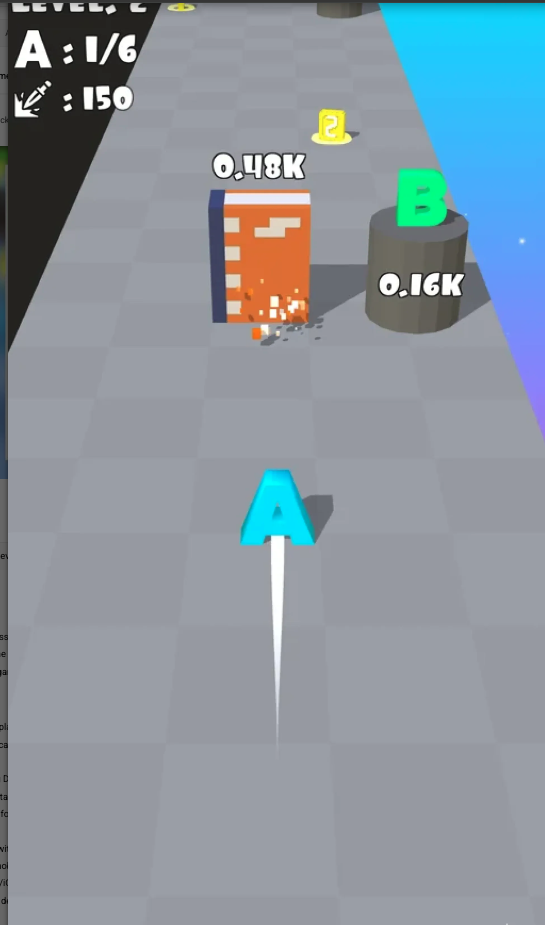 字母攻击射击益智游戏 Unity完整源码|Letter Attack – Unity Game Template - Image 8