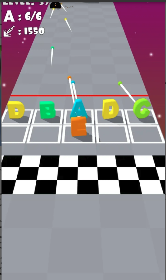 字母攻击射击益智游戏 Unity完整源码|Letter Attack – Unity Game Template - Image 4