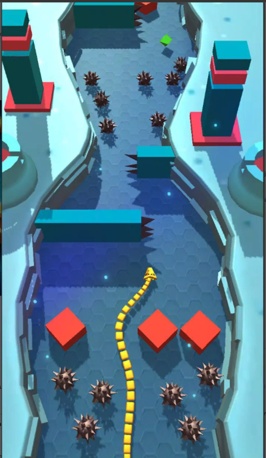 Tap Snake – Unity Endless Arcade Game 贪吃蛇躲避障碍游戏 Unity完整源码 - Image 5