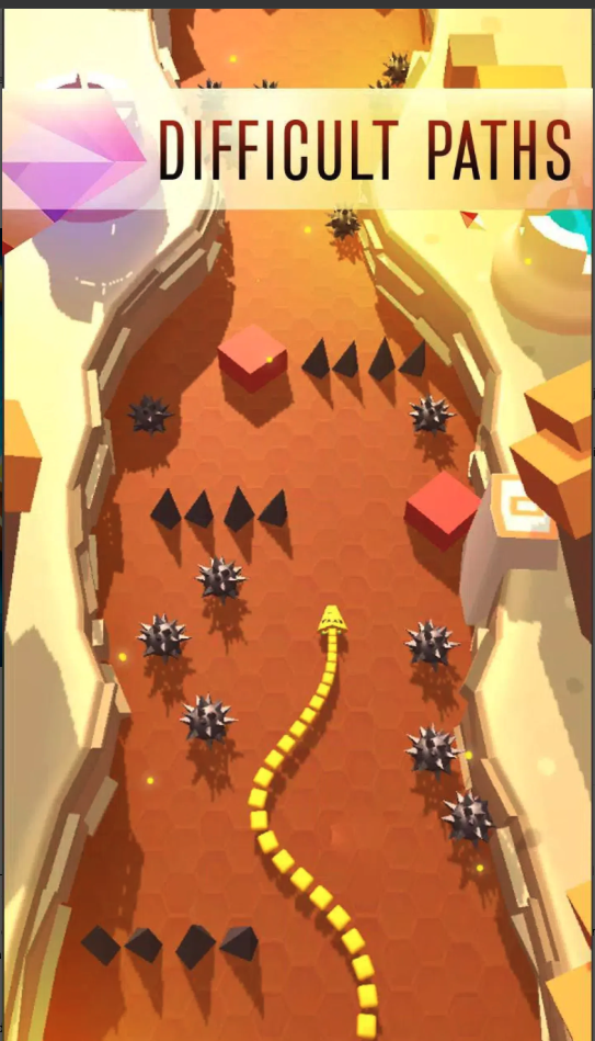 Tap Snake – Unity Endless Arcade Game 贪吃蛇躲避障碍游戏 Unity完整源码 - Image 9