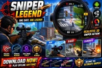 狙击传奇3D射击游戏 Unity完整源码｜Sniper Legend – Unity Source Code