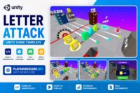 Unity Game Template - Letter Attack