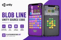 Blob Line Unity Source Code – Color Connect Puzzle Game | PlaySourceCode.net