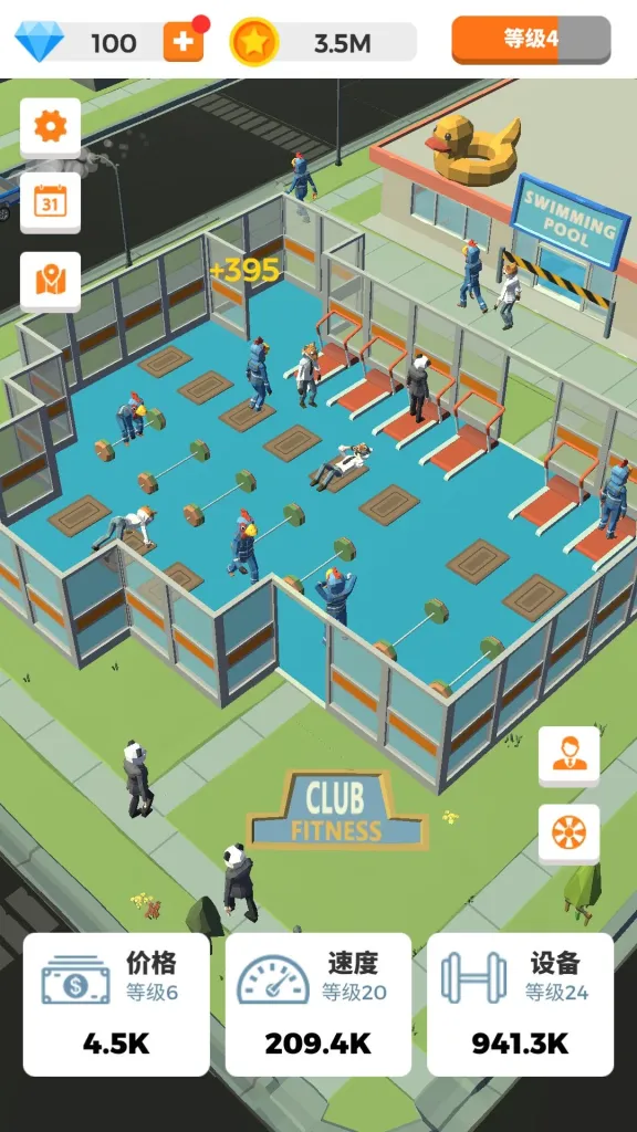 Gym Empire – Unity Source Code 健身房经营模拟游戏 Unity完整源码 - Image 3