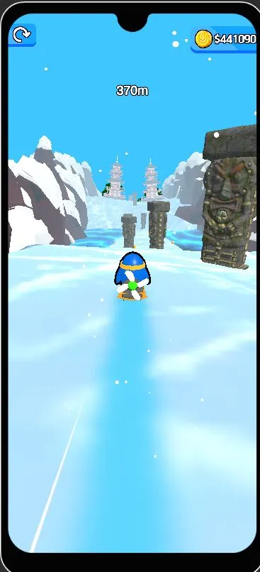 雪地滑板冲刺Unity完整源码3D竞速休闲手游项目支持安卓iOS - Image 5
