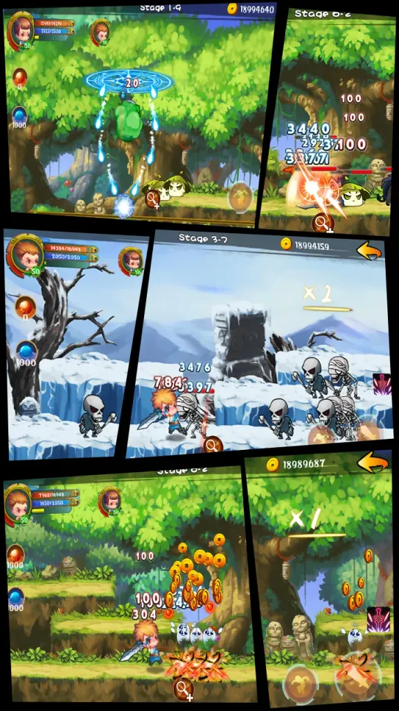 2D奇幻动作RPG冒险游戏 Unity完整源码|Soul Warrior – Heroes War – Unity Source Code - Image 2