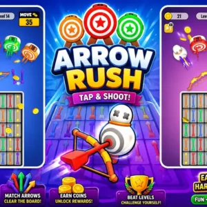 箭头消除颜色匹配益智游戏 Unity完整源码|Arrow Jam – Unity Source Code