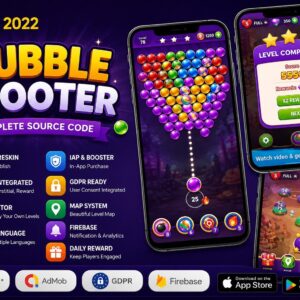 泡泡龙 (Bubble Shooter) — 完整的 Unity 源代码