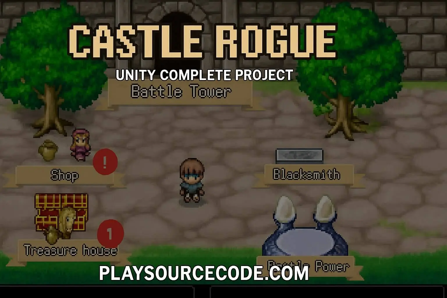 Castle Rogue Unity完整源码像素地下城动作RPG手游项目 - Image 6
