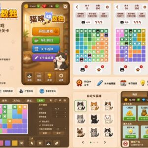 Catdoku —— 包含 1500 个关卡及关卡编辑器的 Unity 项目