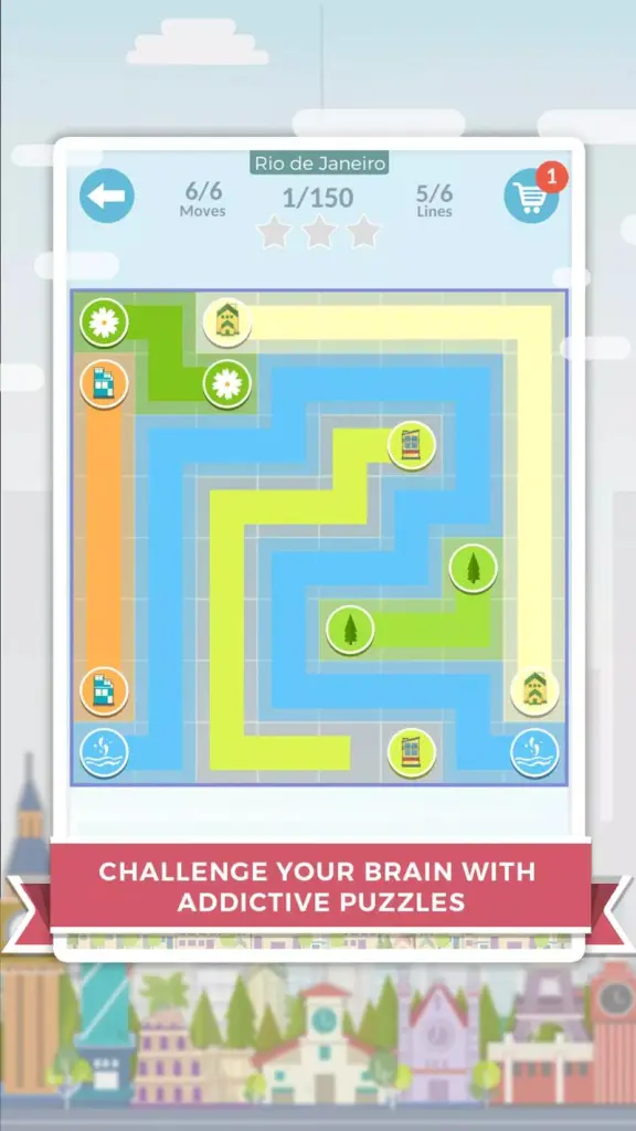 City Lines Puzzle Unity完整源码城市连线益智解谜手游项目 - Image 4