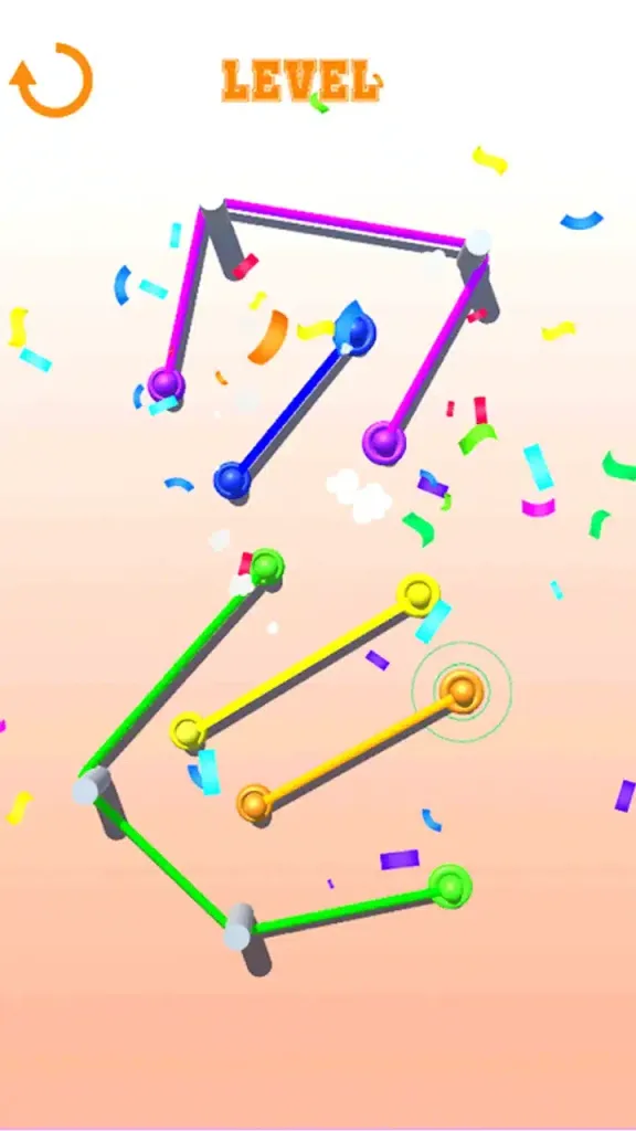 Rope Color Connect Unity完整源码彩绳连接益智闯关手游项目 - Image 4