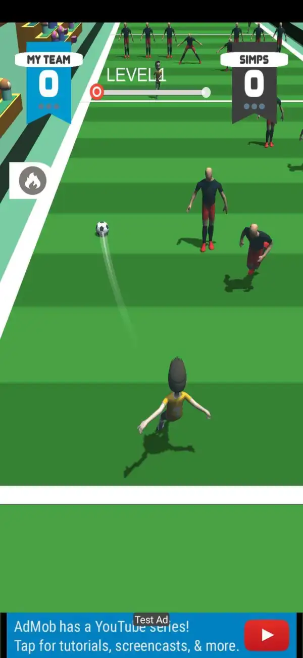 超休闲足球传球闯关游戏 Unity完整源码|Crazy Goal – Unity Source Code - Image 3