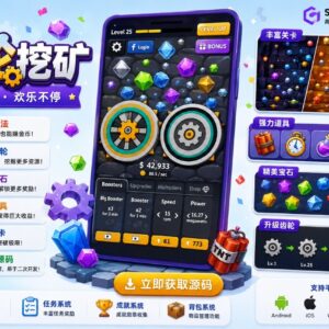 Grind My Gears Unity完整源码齿轮工厂放置经营手游项目