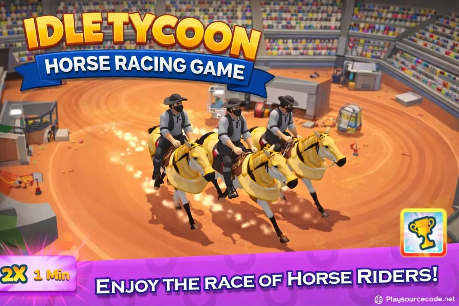 Idle Tycoon Horse Racing Game Unity完整源码赛马经营模拟手游项目 - Image 2