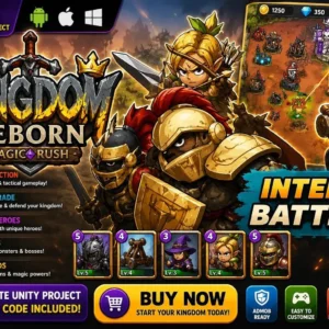 王国重生塔防进攻策略游戏 Unity完整源码|Kingdom Reborn – Unity Source Code