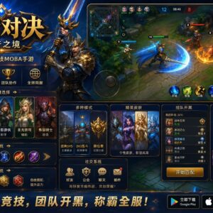 Legend of the Nexus Unity完整源码MOBA多人竞技对战手游项目