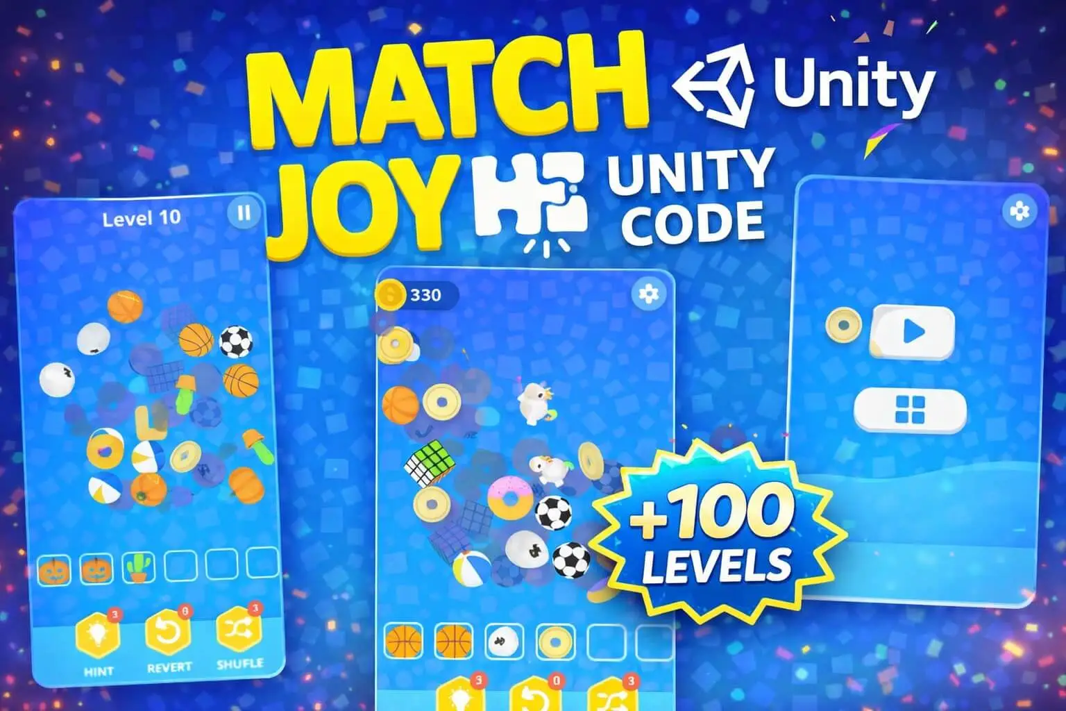 Match Joy Unity完整源码三消益智闯关手游项目 - Image 2