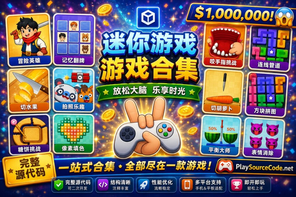 Mini Games Hub Relax Brain