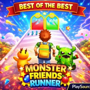 Monster Friends Runner 3D Unity完整源码怪物跑酷养成对战手游项目