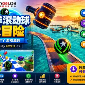 Ocean Rolling Balls – Unity Physics Ball Game 海洋滚动球平衡冒险游戏 Unity完整源码
