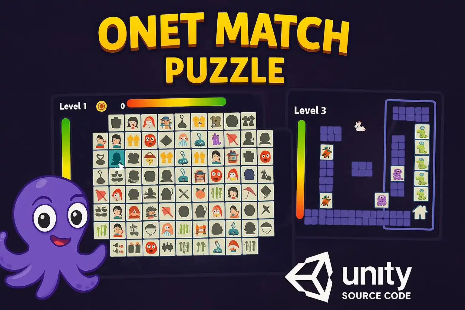 Onet 3D Match Animal Unity完整源码连连看益智手游项目 - Image 6