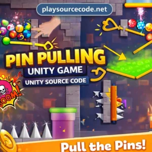 Pin Rescue Unity完整源码拉针救援益智解谜手游项目