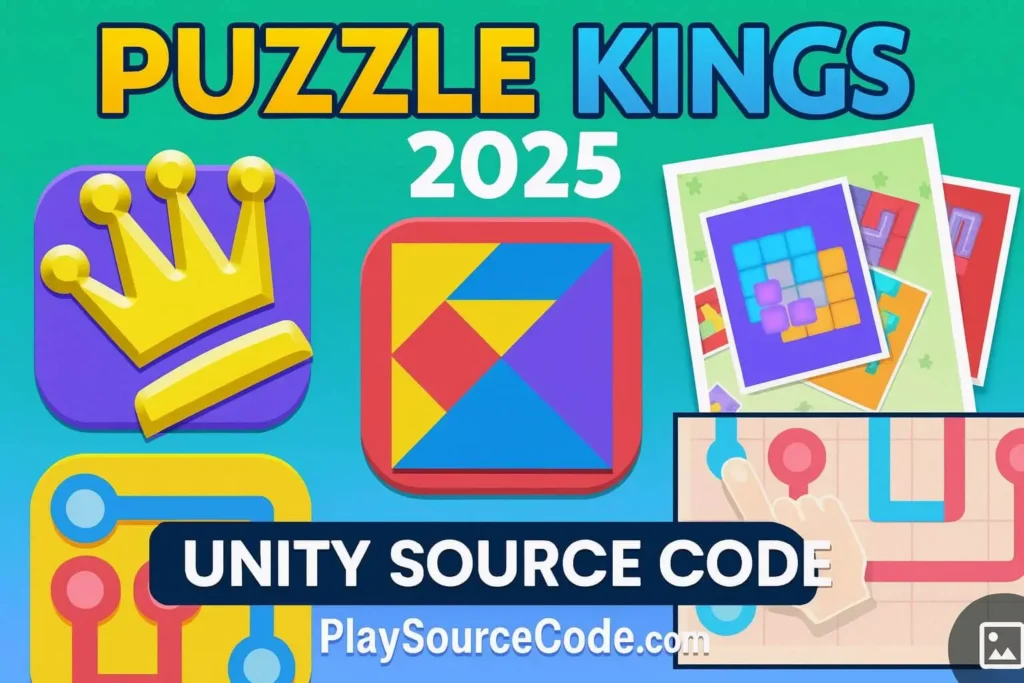 Puzzle King Unity完整源码益智解谜游戏合集项目支持安卓iOS