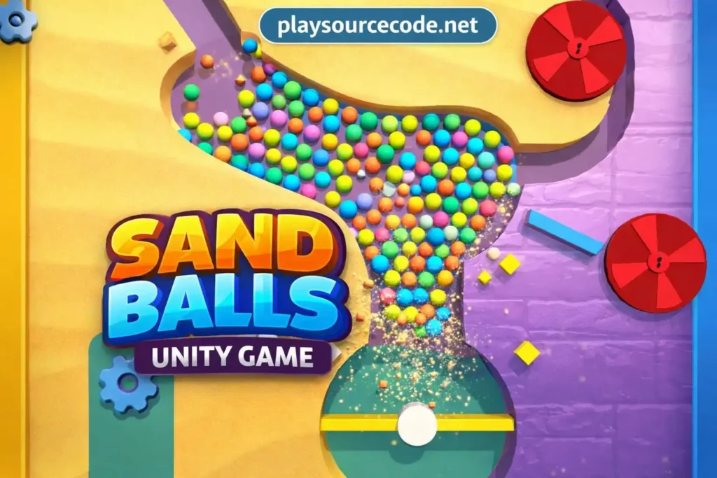Sand Balls Unity完整源码挖沙引导球益智解谜手游项目
