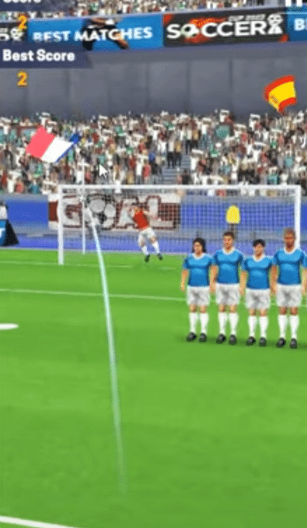 Flick Football Game 3D Unity完整源码足球点球任意球竞技手游项目支持安卓 - Image 5