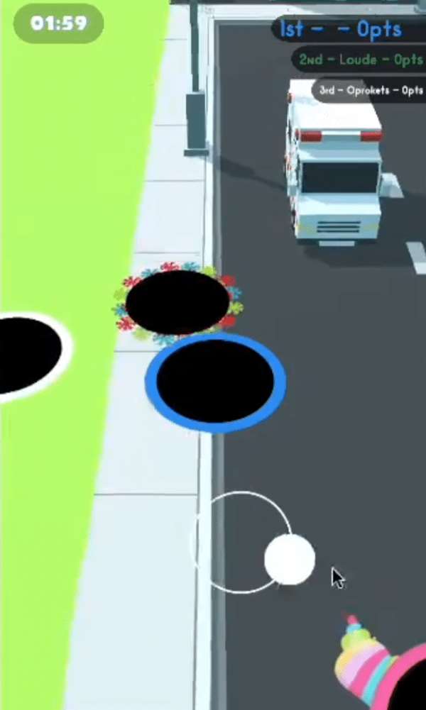 Hole.io Unity完整源码黑洞吞噬竞技休闲手游项目 - Image 2