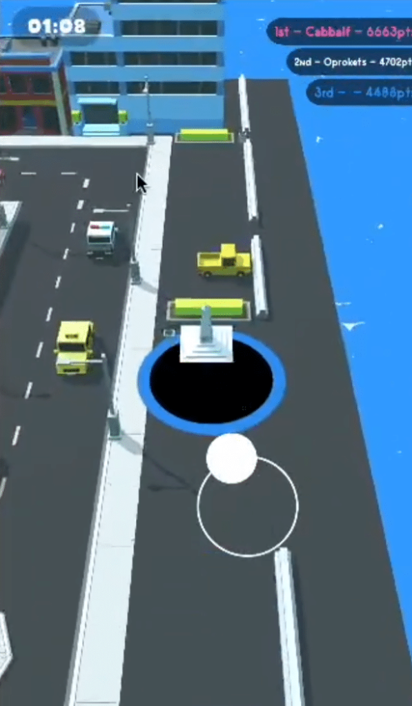 Hole.io Unity完整源码黑洞吞噬竞技休闲手游项目 - Image 5