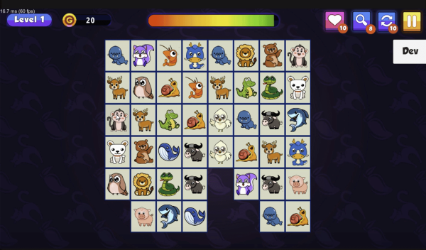 Onet 3D Match Animal Unity完整源码连连看益智手游项目 - Image 3