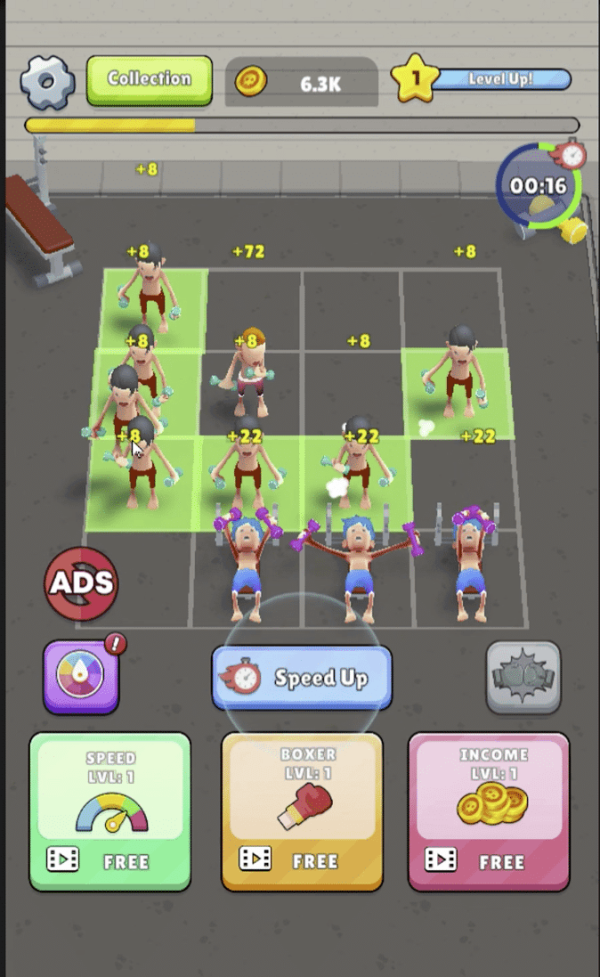 Merge Muscle Tycoon MMA Boxing Unity完整源码拳击养成经营手游项目 - Image 4