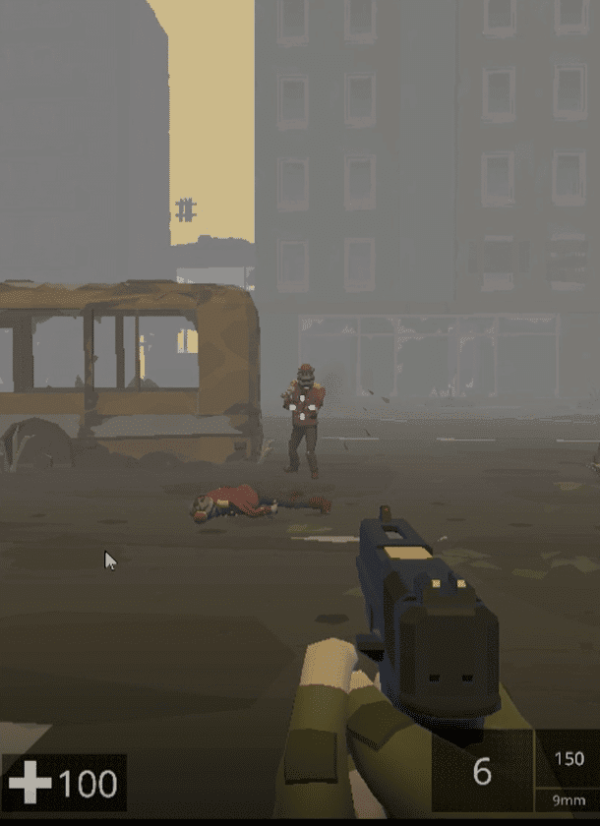 僵尸城市射击FPS Unity完整源码3D动作射击手游项目支持安卓iOS - Image 3
