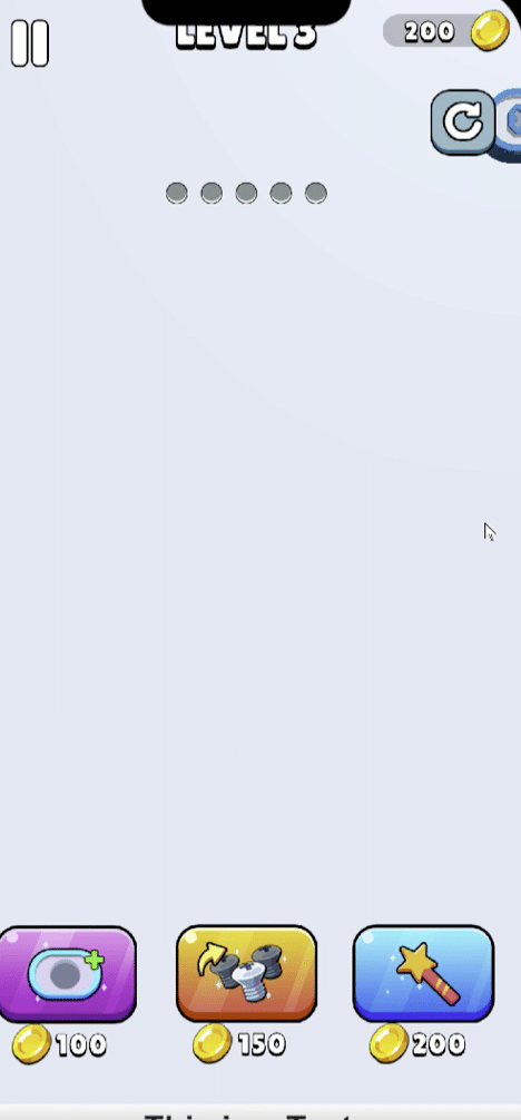 3D螺丝解谜大师Unity完整源码休闲益智手游项目支持安卓iOS - Image 4